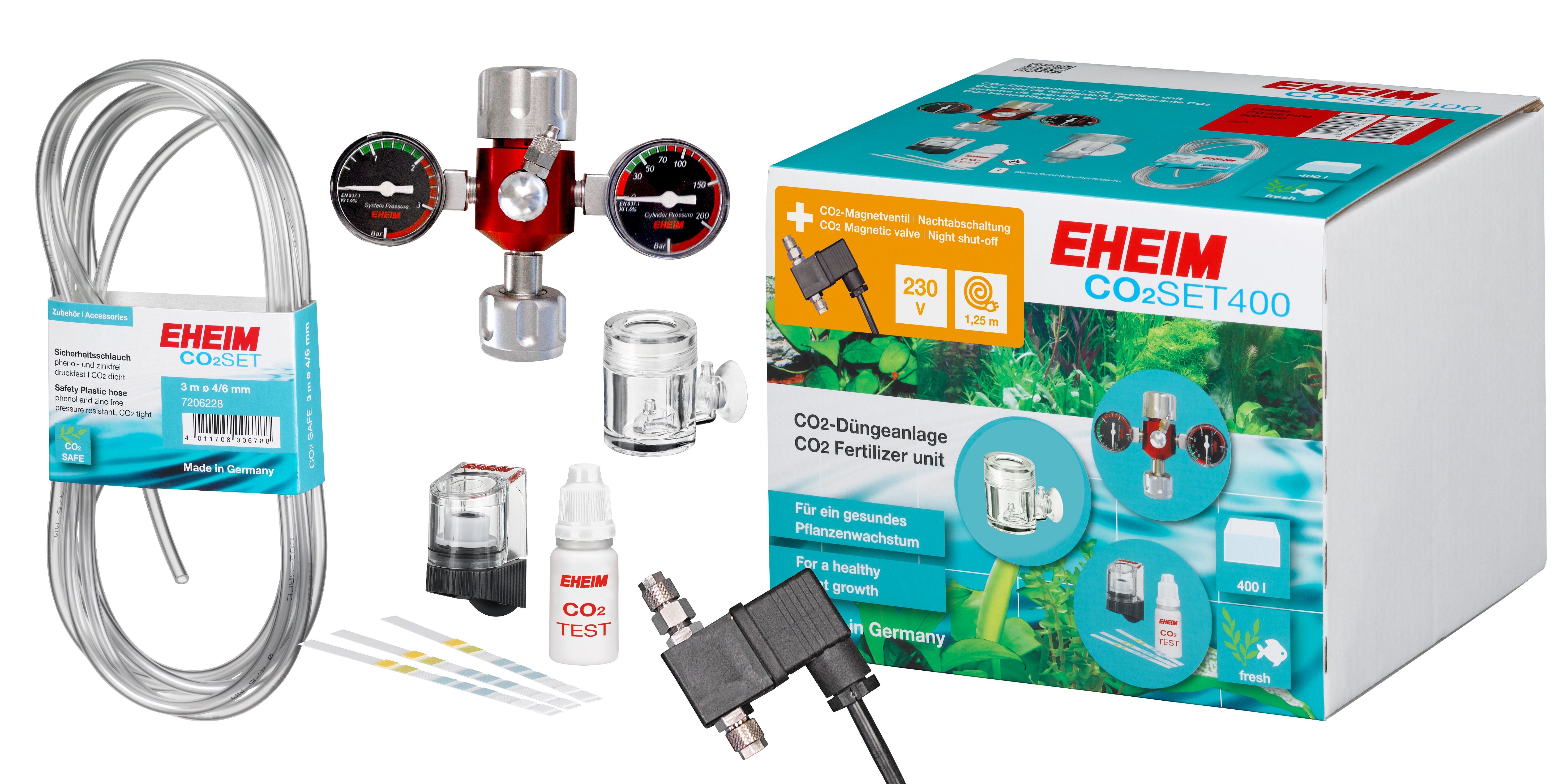 EHEIM CO2Set400 without Bottle, incl. night shut-off