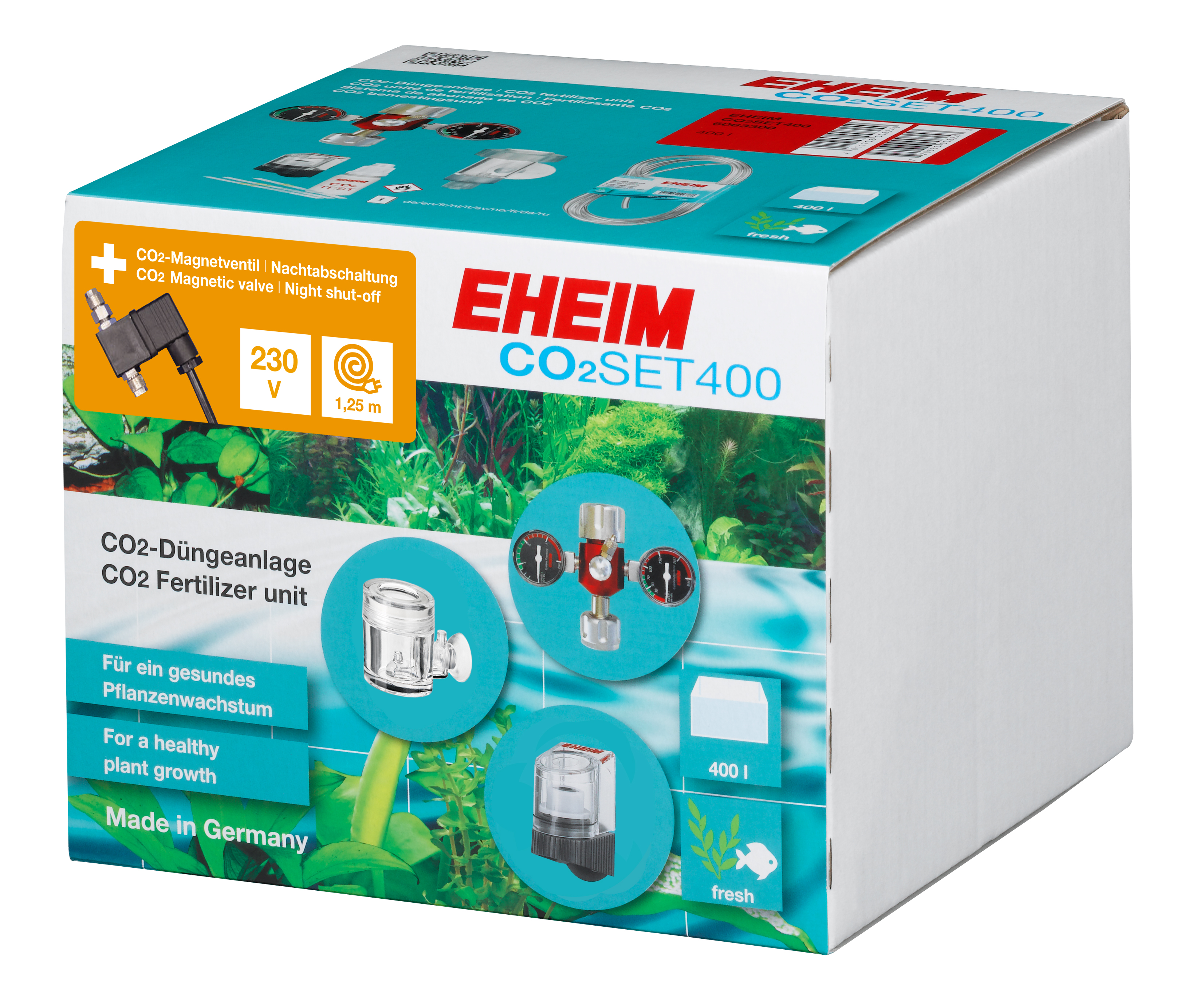 EHEIM CO2Set400 without Bottle, incl. night shut-off